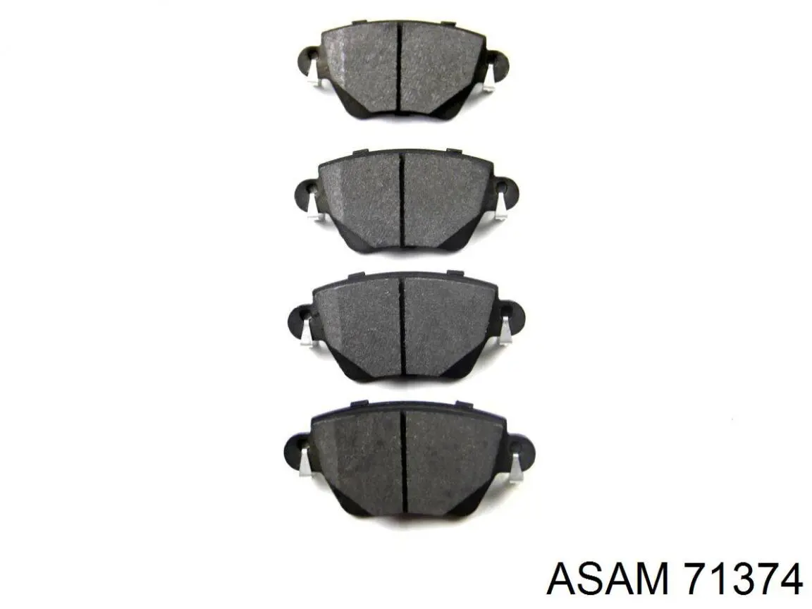 Comprar 71374 Asam Pastillas de freno traseras
