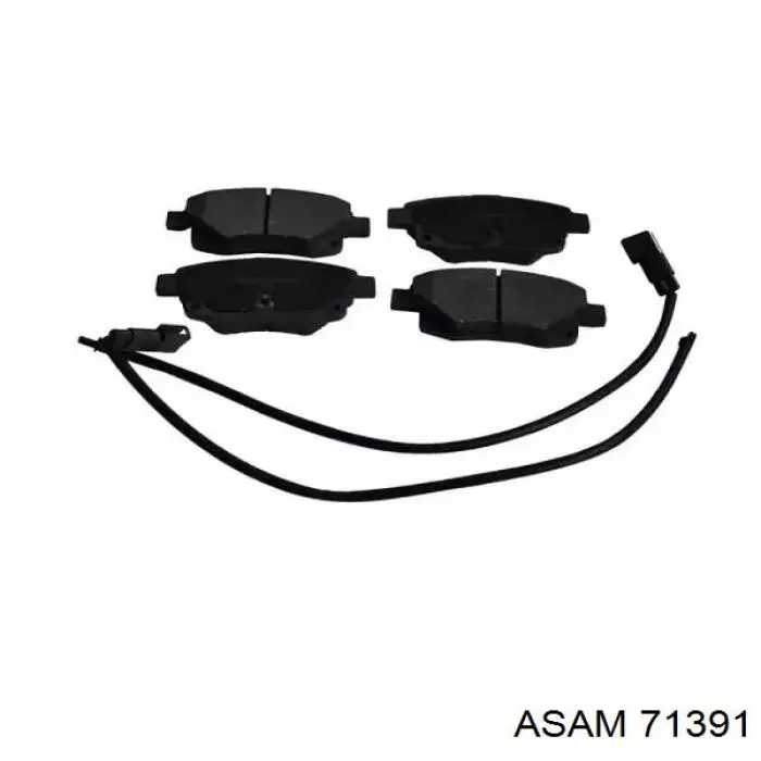 Comprar 71391 Asam Pastillas de freno traseras