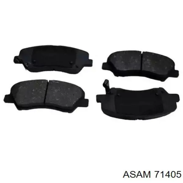 Pastillas freno delanteras Asam 71405 precio, desde 24,55 EUR