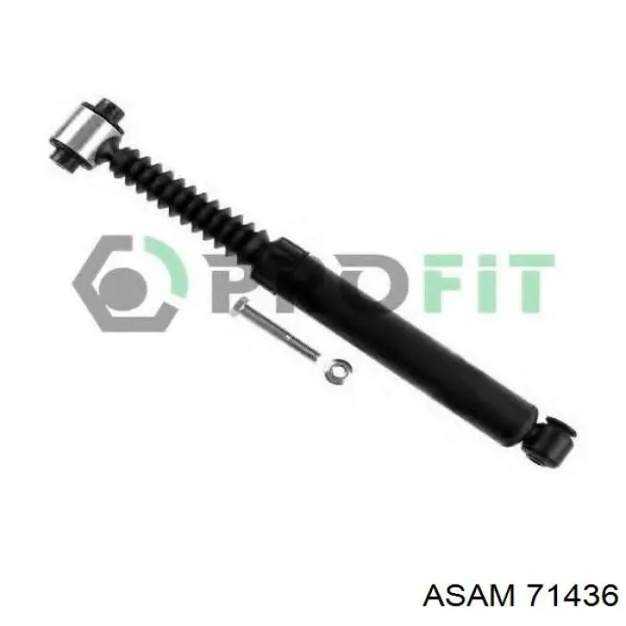 Amortiguador trasero Asam 71436 precio, desde 48,28 EUR