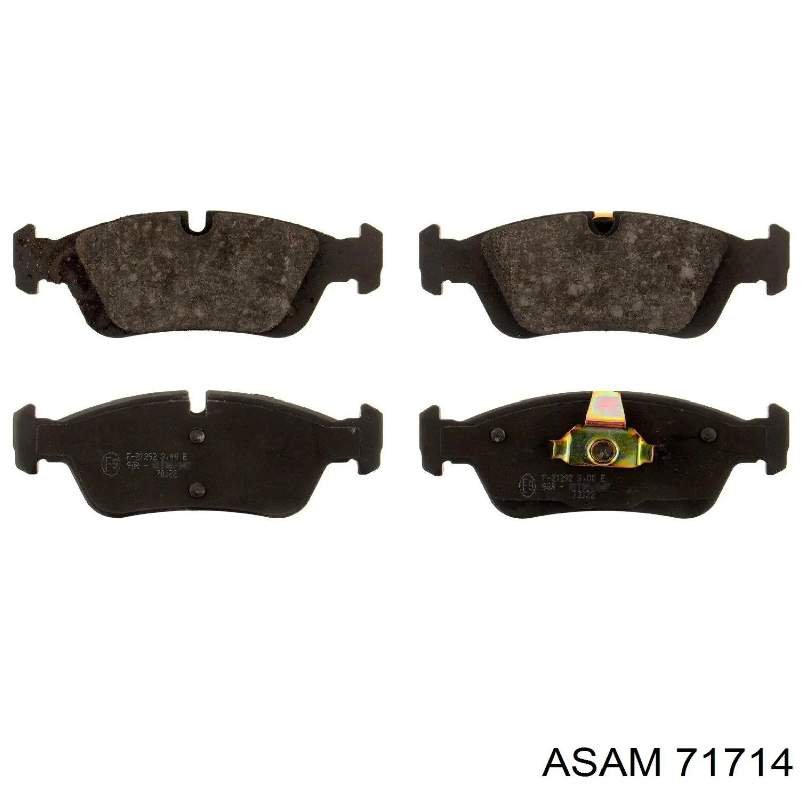 Pastillas traseras de freno Asam 71714 precio, desde 22,97 EUR