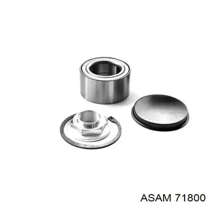 Cojinete de cubo delantero Asam 71800 precio, desde 36,12 EUR