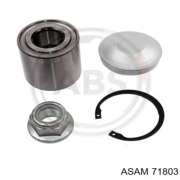 Cojinete de cubo delantero Asam 71803 precio, desde 27,46 EUR