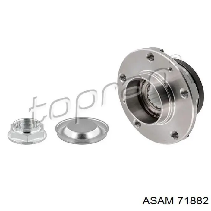 Buje de rueda Asam 71882 precio, desde 55,06 EUR