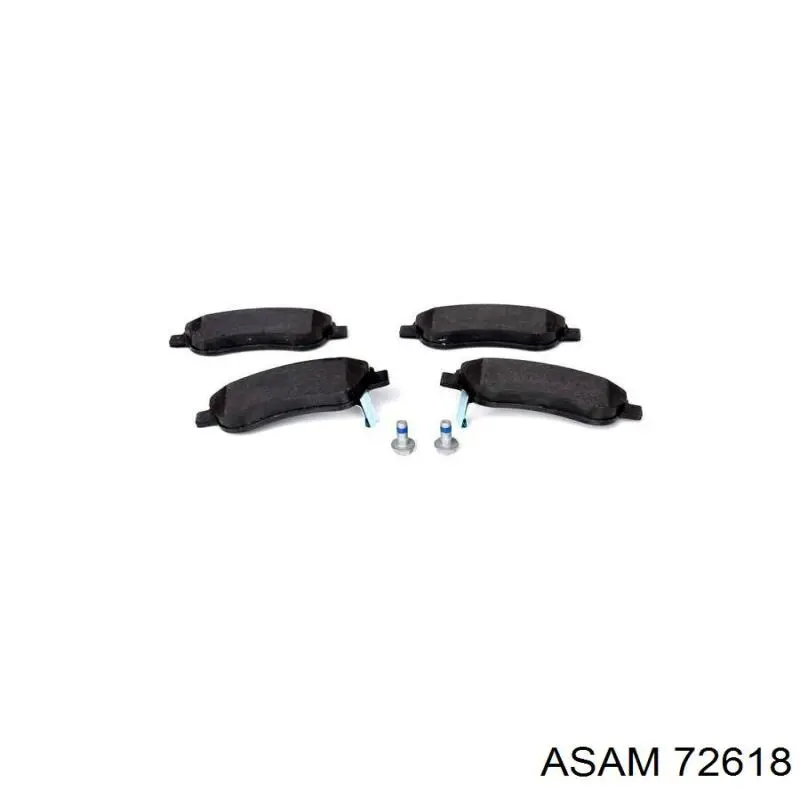 Pastillas de freno 72618 Asam