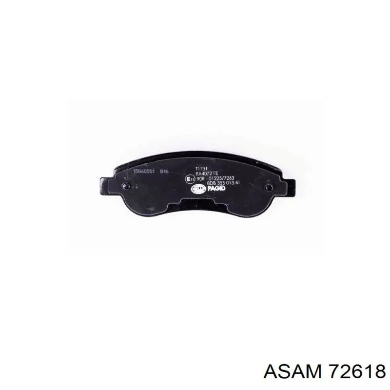 Pastillas freno delanteras Asam 72618 precio, desde 28,04 EUR