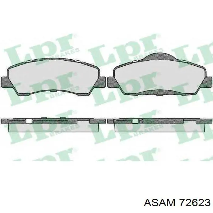 Pastillas de freno delanteras Citroen C4