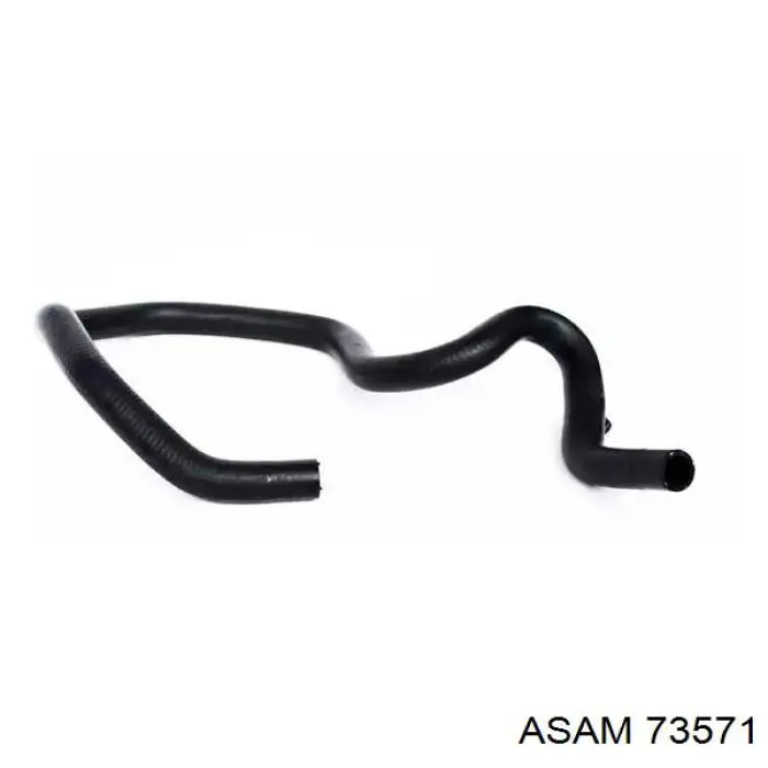 73571 Asam tubo flexible de aire de sobrealimentación inferior derecho