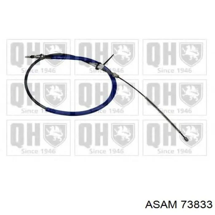Cable de freno de mano trasero derecho/izquierdo 73833 Asam