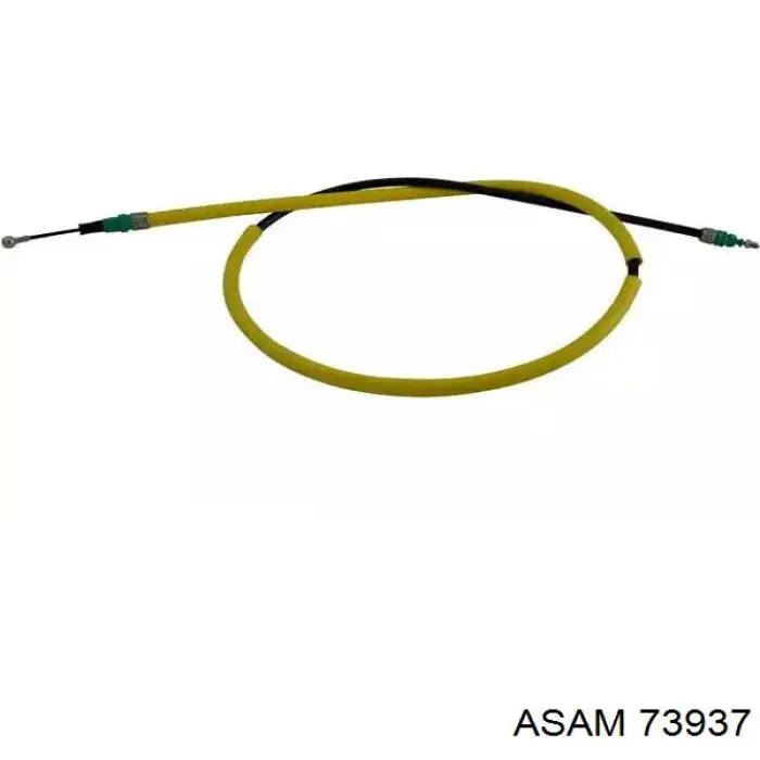 73937 Asam cable de freno de mano trasero derecho/izquierdo