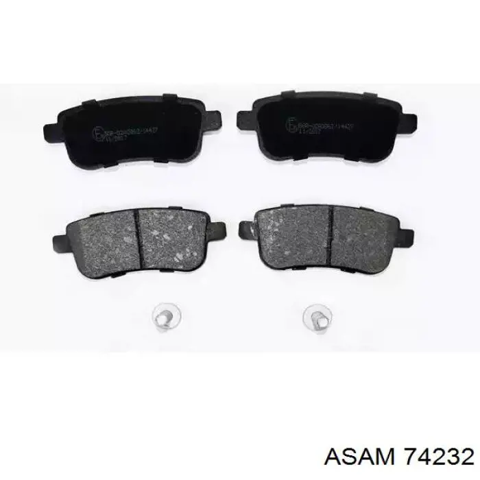 Comprar 74232 Asam Pastillas de freno traseras