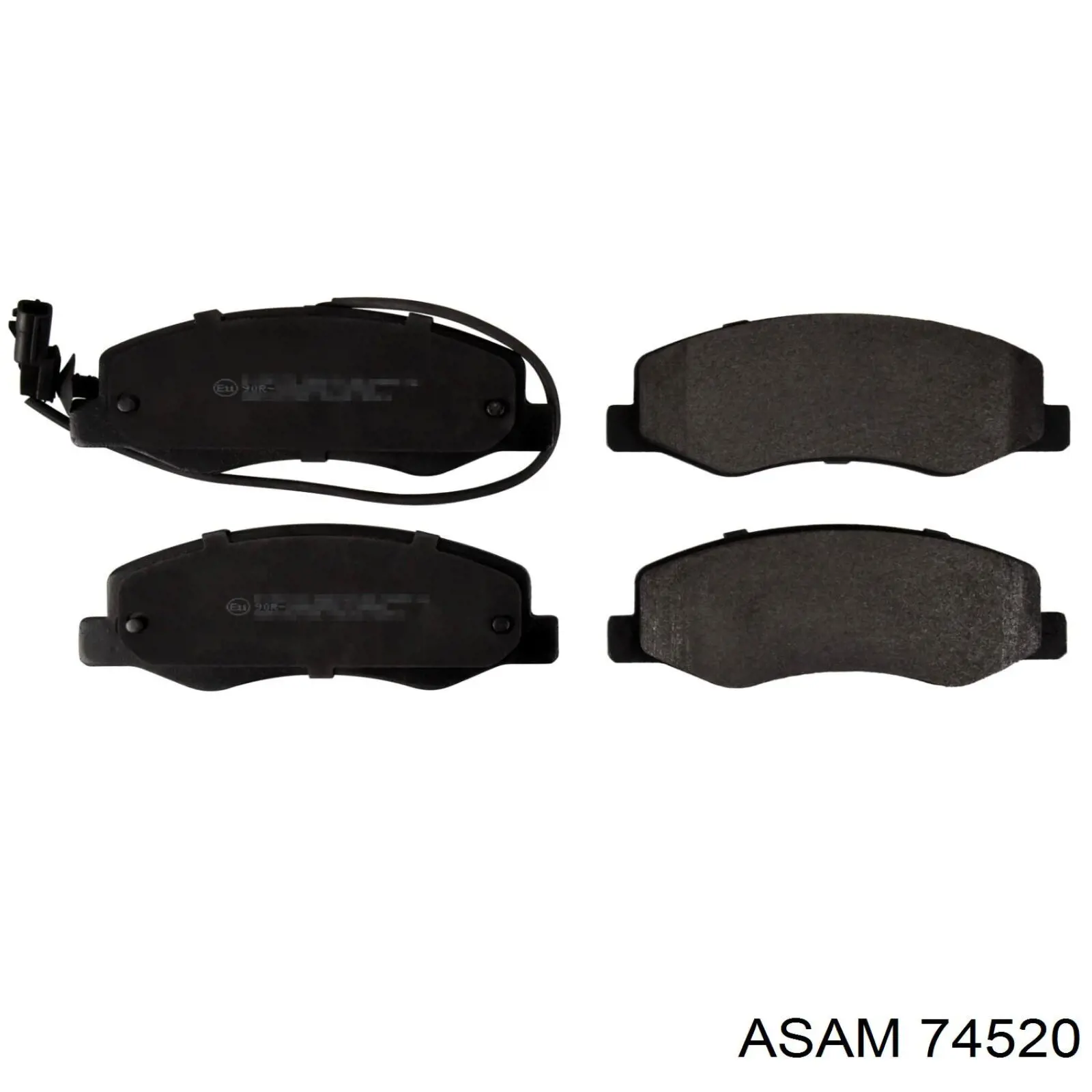 Pastillas traseras de freno Asam 74520 precio, desde 28,43 EUR