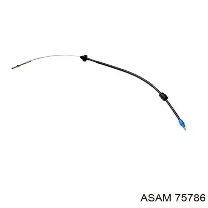 75786 Asam cable de accionamiento, caja de cambios (selección de marcha)