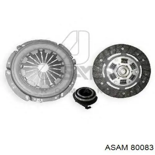 80083 Asam kit de embrague (3 partes)