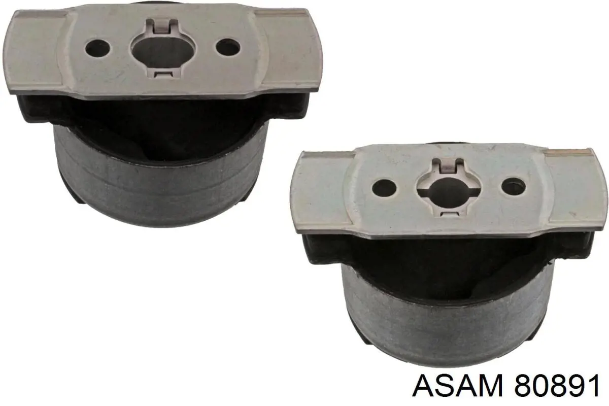 58610 Metalcaucho Silentblock del puente trasero