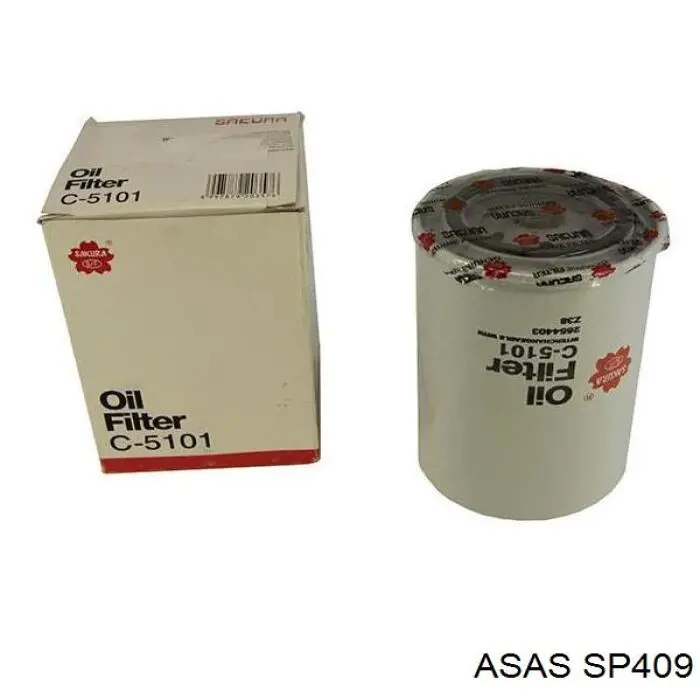 SP 409 Asas filtro de aceite