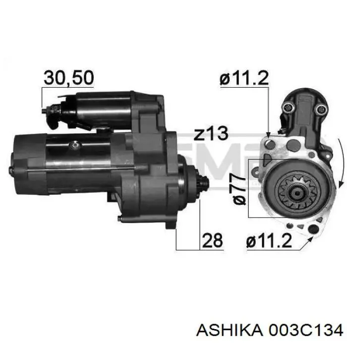 Comprar M003T43481 Mitsubishi Motores de arranque
