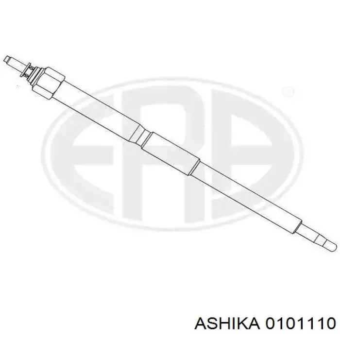 Bujía de incandescencia Nissan Navara D40