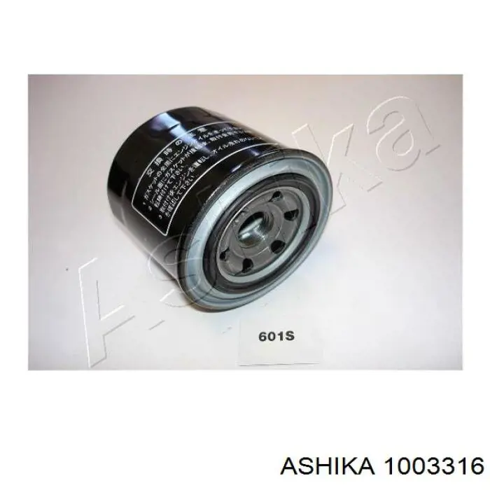 Filtro de aceite 1003316 Ashika