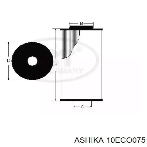 Filtro de aceite 263203C000 Hyundai/Kia