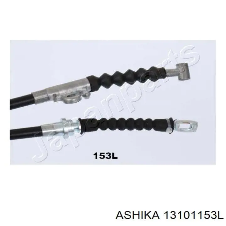 131-01-153L Ashika cable de freno de mano trasero izquierdo