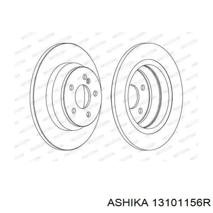 Comprar 13101156R Ashika Cable de freno de mano trasero derecho