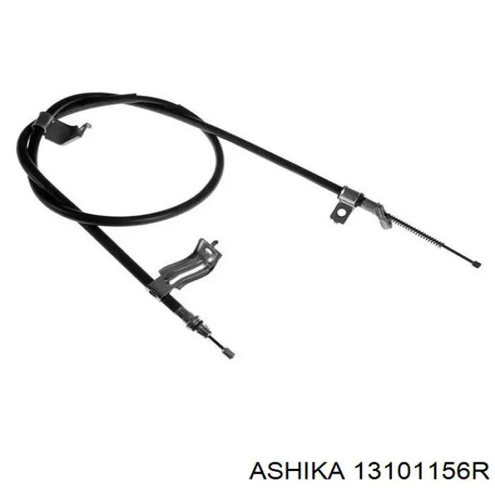 Cable de freno de mano trasero derecho 13101156R Ashika
