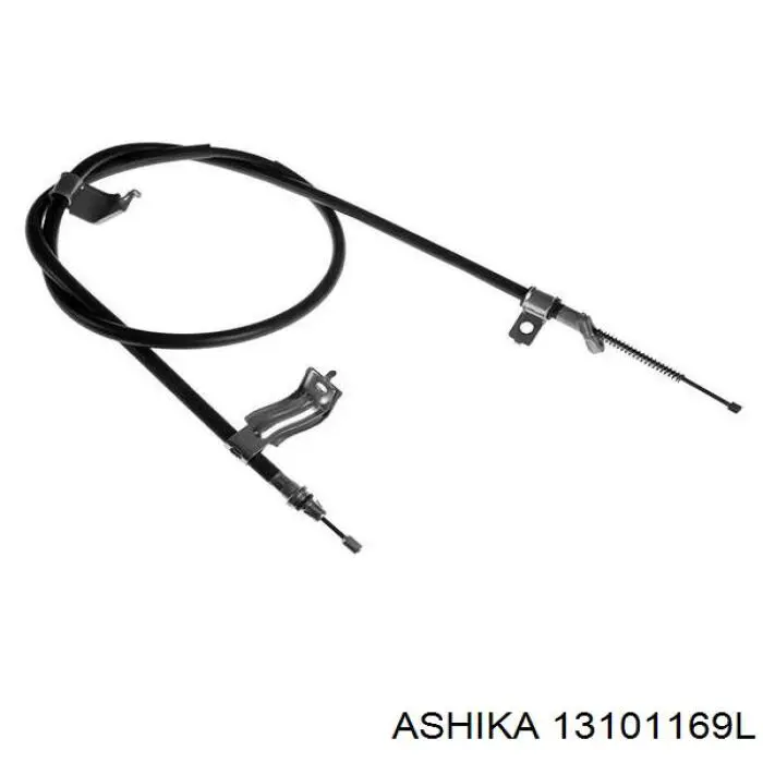 131-01-169L Ashika cable de freno de mano trasero izquierdo