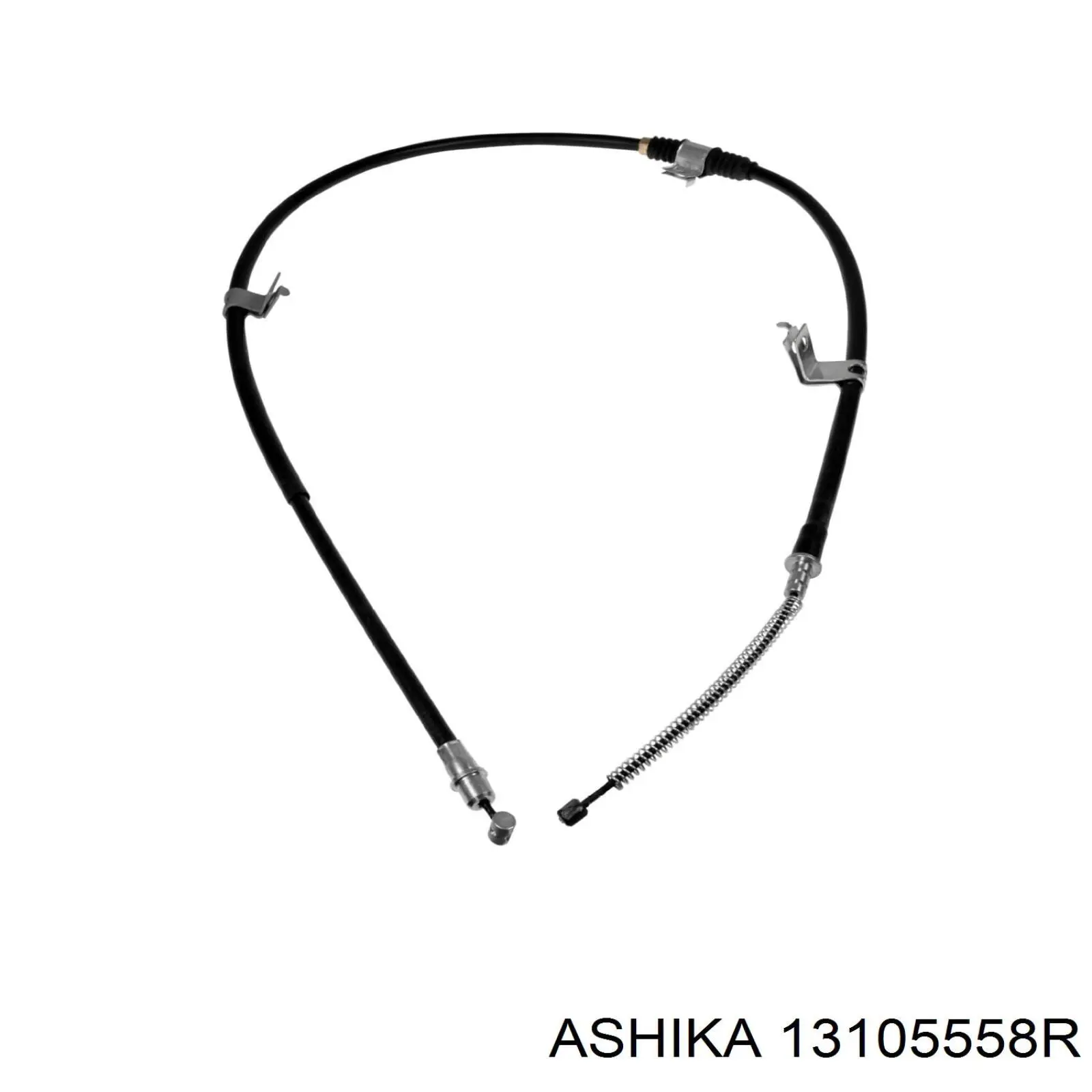 131-05-558R Ashika cable de freno de mano trasero derecho