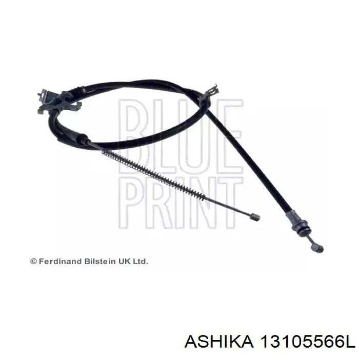 131-05-566L Ashika cable de freno de mano trasero izquierdo