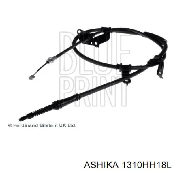 131-0H-H18L Ashika cable de freno de mano trasero izquierdo