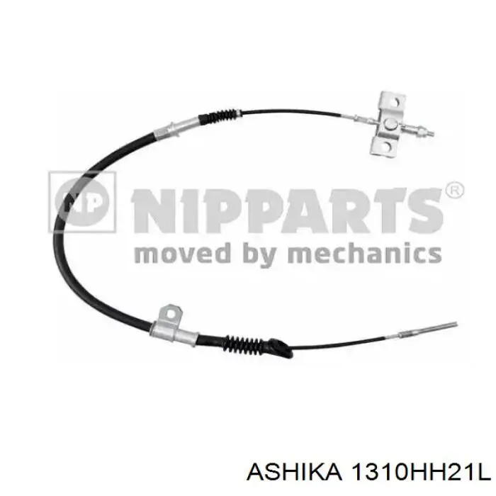 131-0H-H21L Ashika cable de freno de mano trasero izquierdo