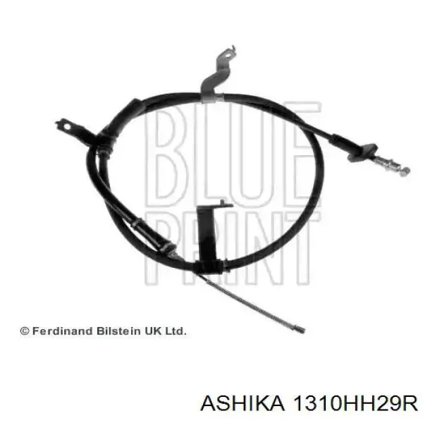 131-0H-H29R Ashika cable de freno de mano trasero derecho