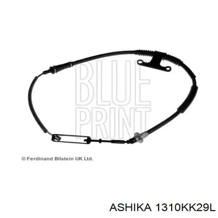 1310KK29L Ashika cable de freno de mano trasero izquierdo