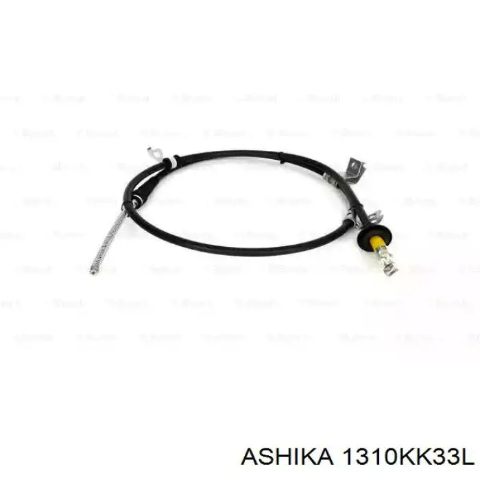 131-0K-K33L Ashika cable de freno de mano trasero izquierdo