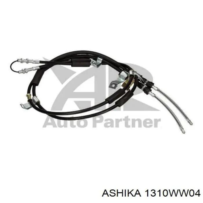 1310WW04 Ashika cable de freno de mano trasero derecho/izquierdo