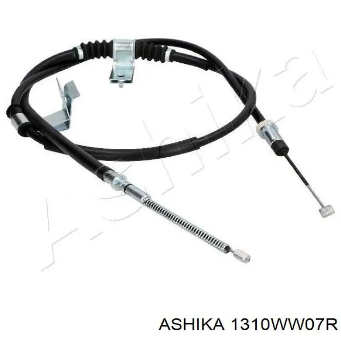 131-0W-W07R Ashika cable de freno de mano trasero derecho