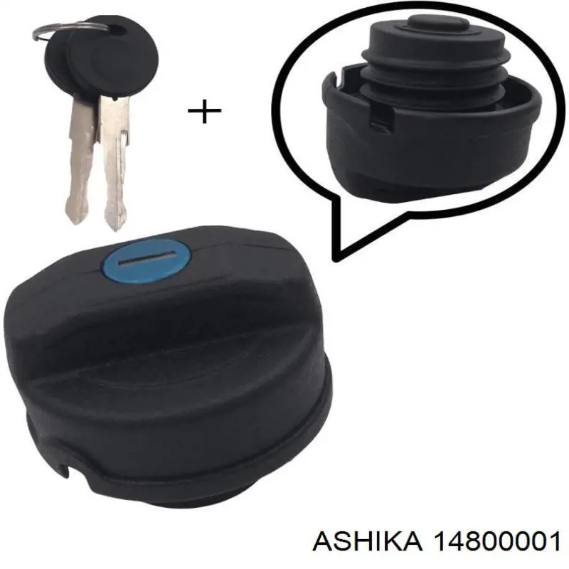 Tapa (tapón) del depósito de combustible Hyundai Galloper JK