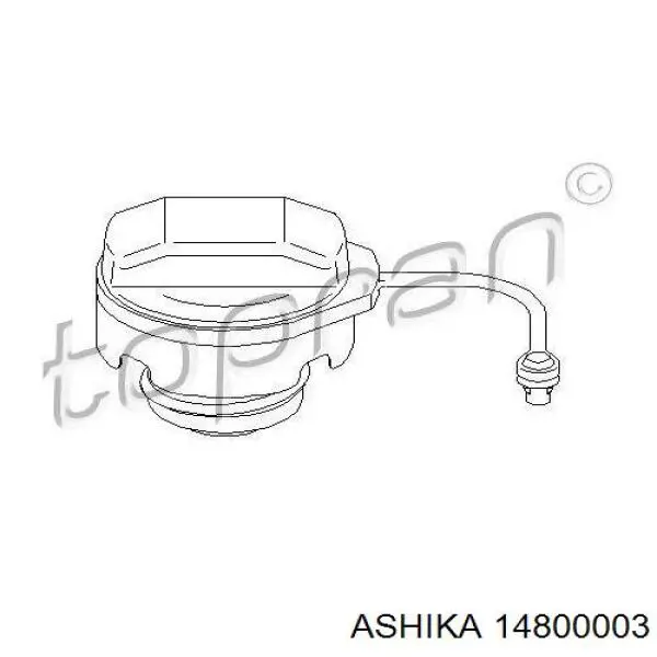 Tapa (tapón) del depósito de combustible Toyota Corolla E12