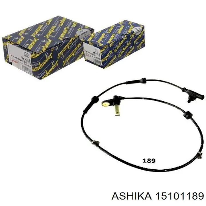 151-01-189 Ashika sensor abs trasero derecho