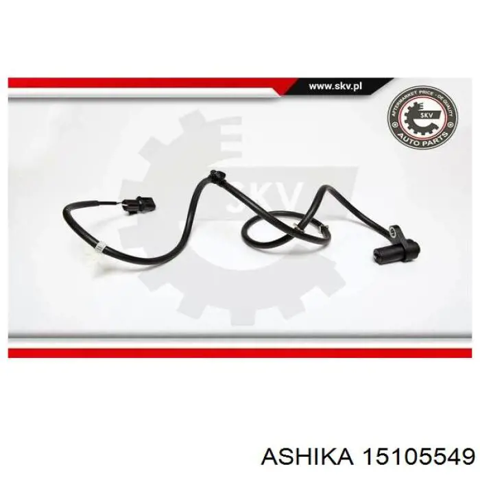 151-05-549 Ashika sensor abs delantero derecho