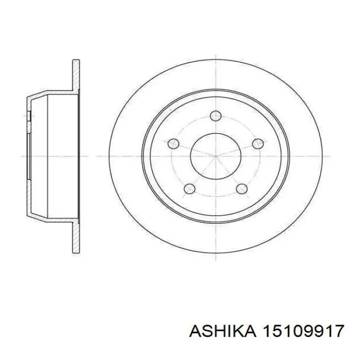 ABS52178 Patron sensor abs trasero izquierdo