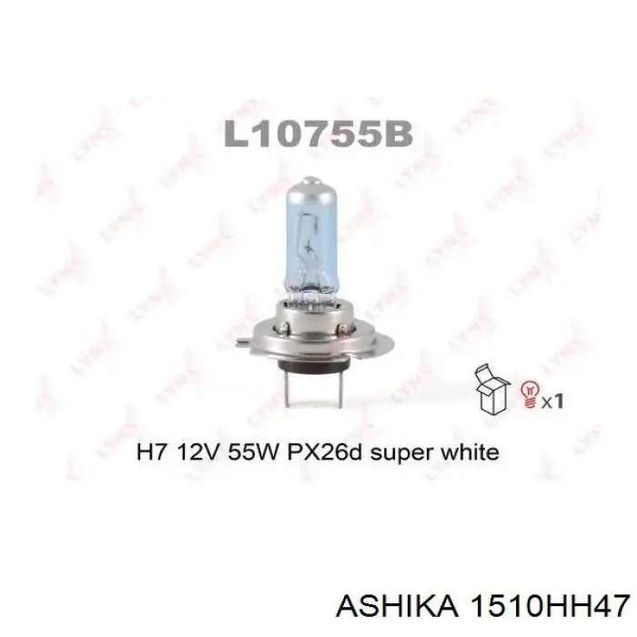 151-0H-H47 Ashika sensor abs trasero izquierdo