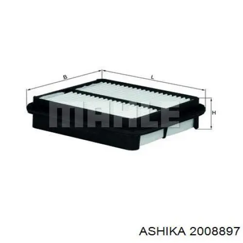 El filtro de aire Ashika 2008897 precio, desde 9,18 EUR