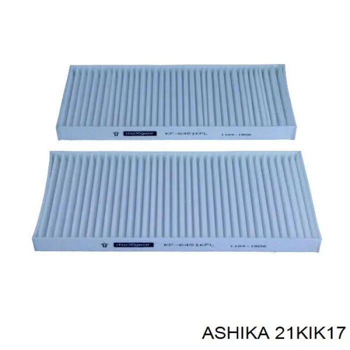 21-KI-K17 Ashika filtro habitáculo