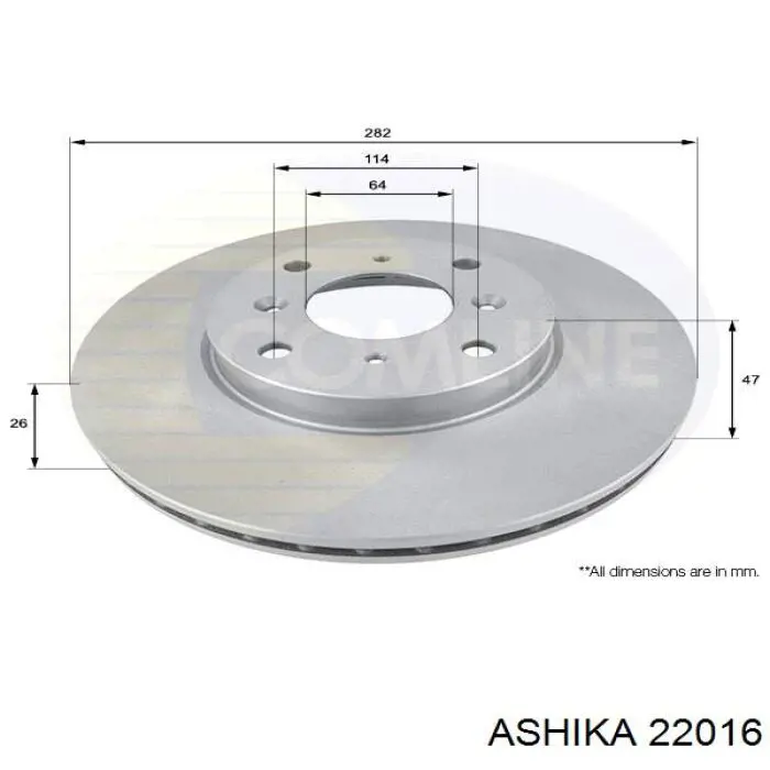 22016 Ashika termostato, refrigerante