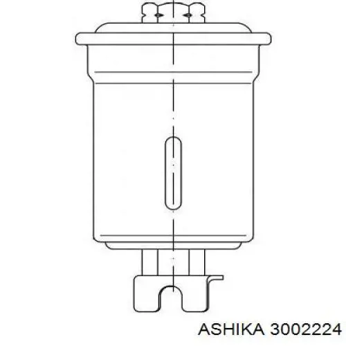 Comprar 3002224 Ashika Filtro diesel