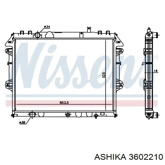 Comprar 1621067030 Toyota Embrague viscoso de ventilador