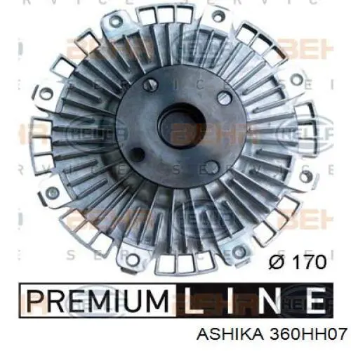 Embrague, ventilador del radiador KIA Sorento 1 JC