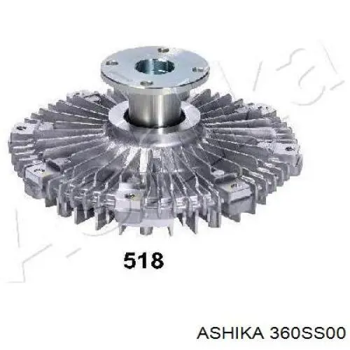 36-0S-S00 Ashika embrague, ventilador del radiador